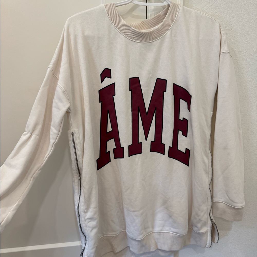 Cream Nursing Sweatshirt